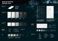 Base de douche en composite – Collection Classique