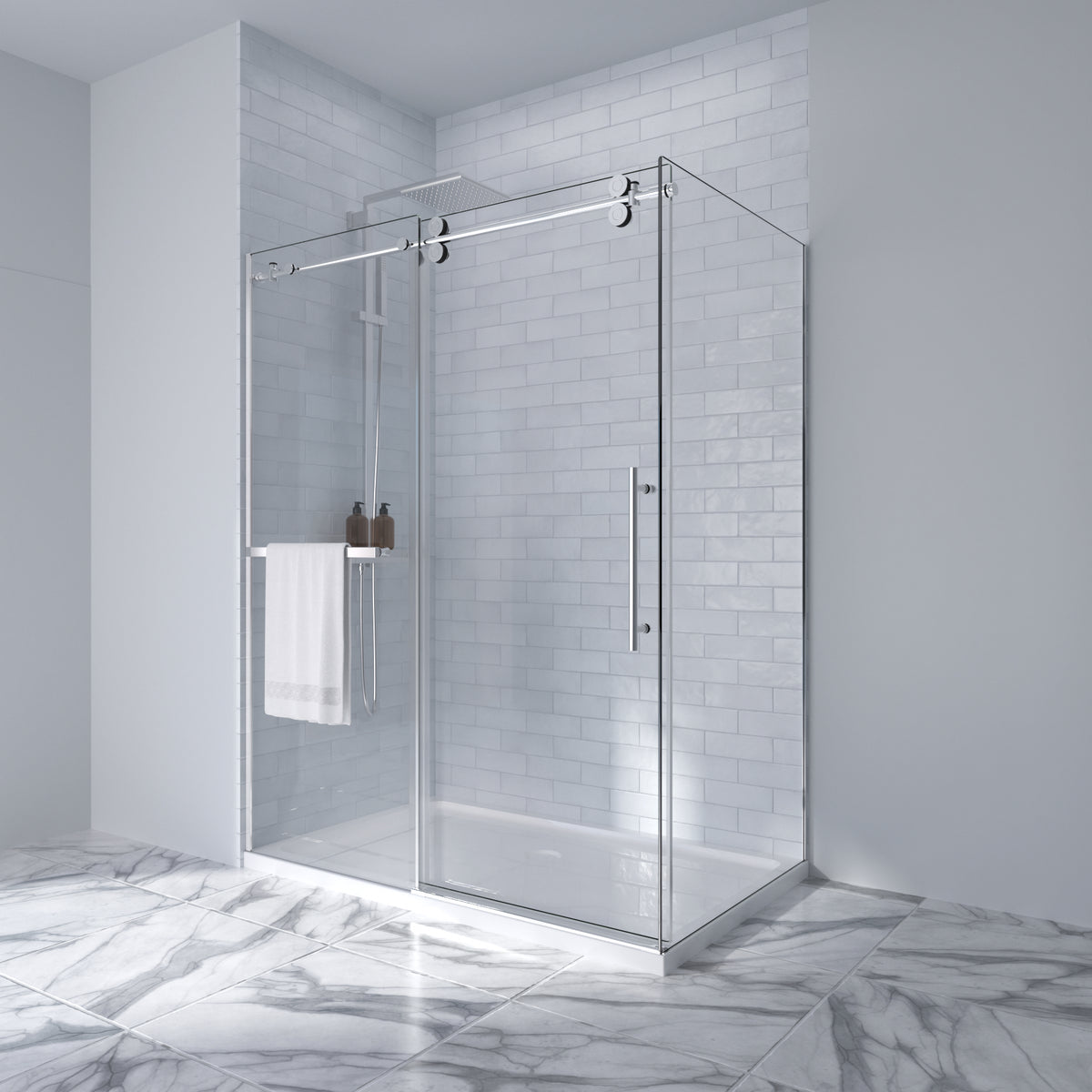 Porte de douche 10mm ALCOVE / WAVE